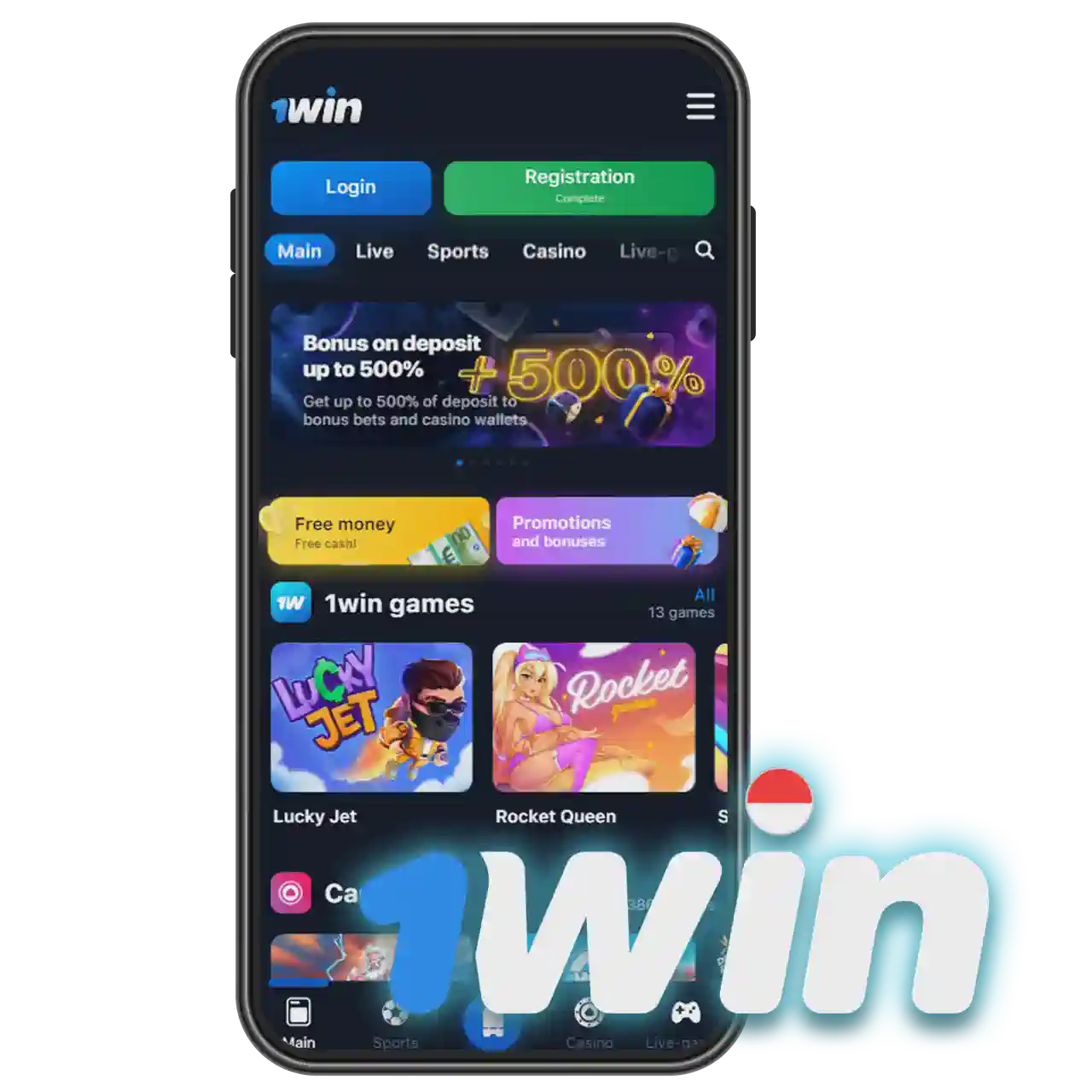 1win login in app Indonesia